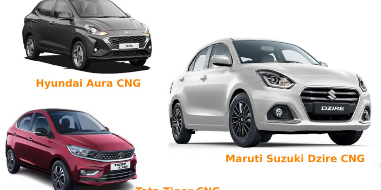 Tata Tigor vs Hyundai Aura vs Maruti Suzuki Dzire
