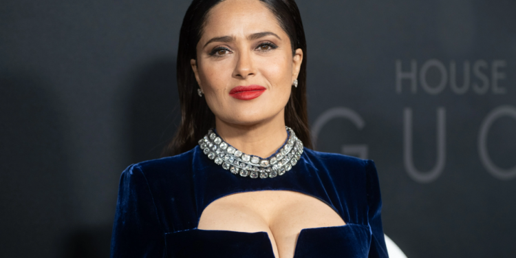 salma hayek nude on Mr Skin