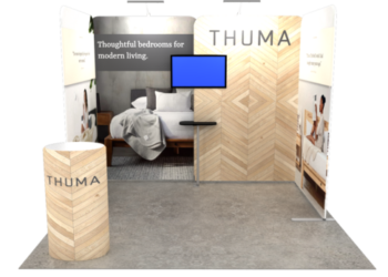 popup trade show display