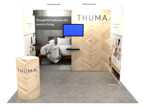 popup trade show display