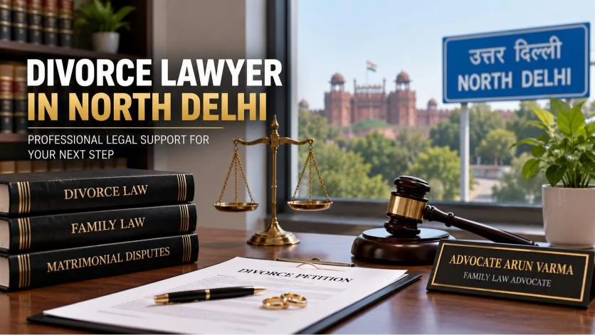 Divorce Lawyer in North Delhi – Legal Guidance for Divorce and Matrimonial Matters